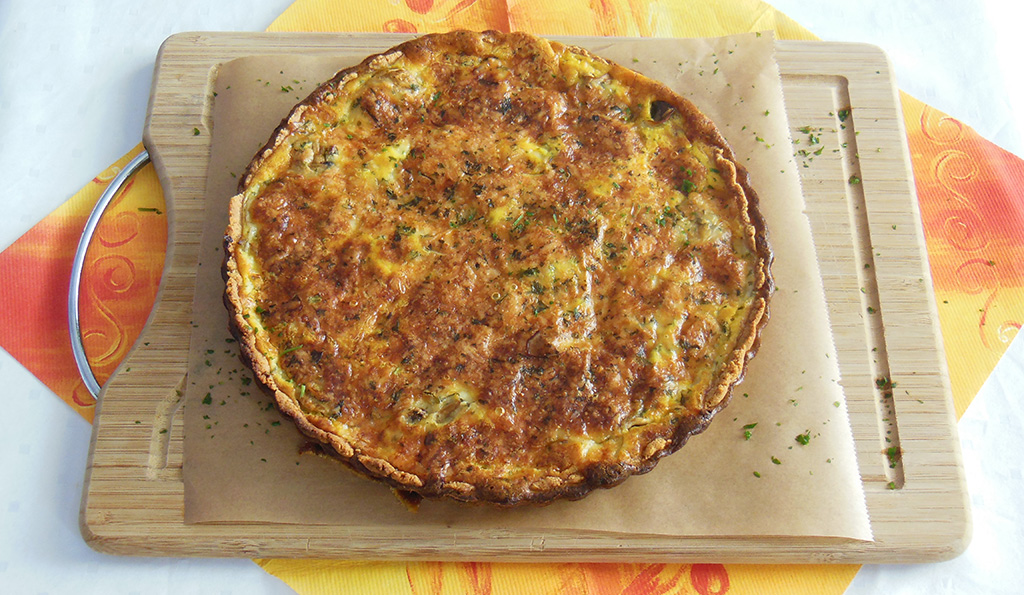 Champignon Quiche | FRAUENSACHE