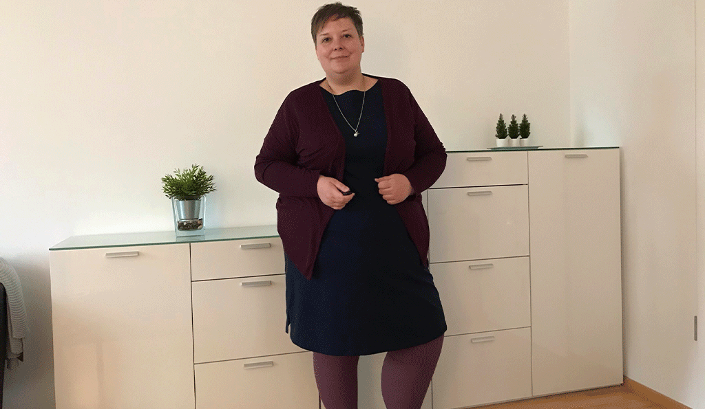 brombeere Winteroutfit