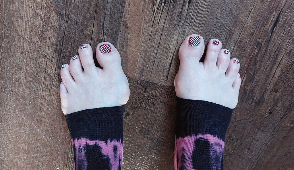 Nagellacktipps fertig lackiert
