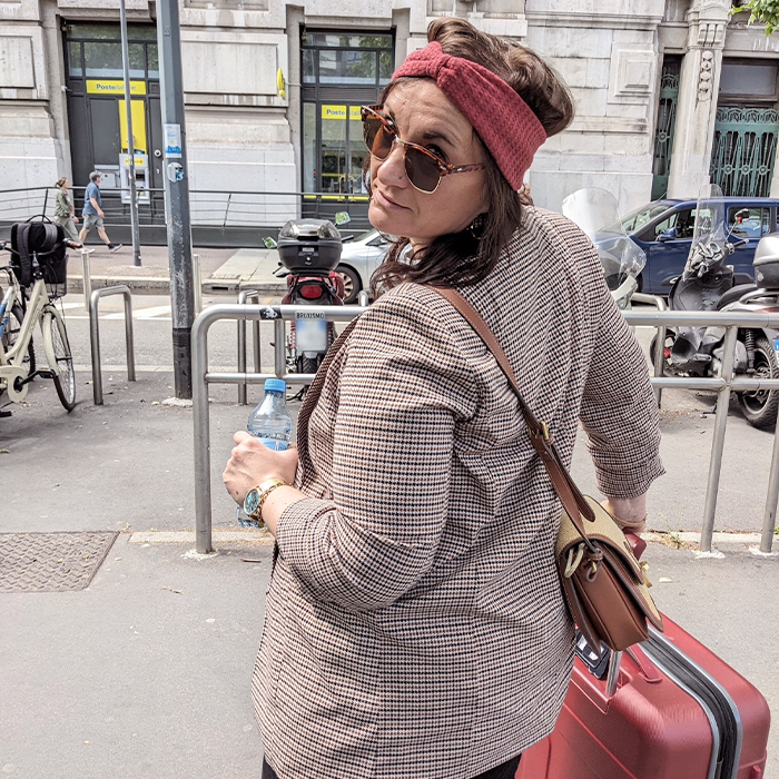 Nadin im Urlaub