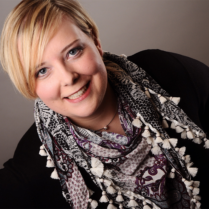 Botschafterin Britta in früheren Jahren